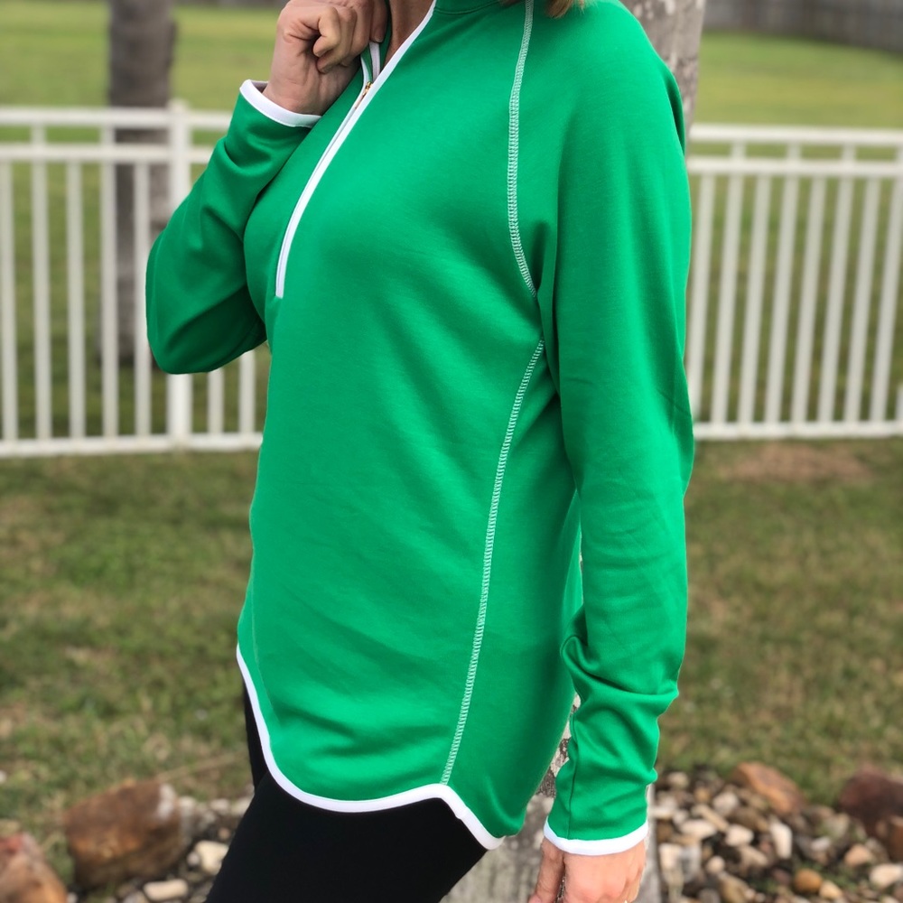 Bright Green Peter Millar pullover